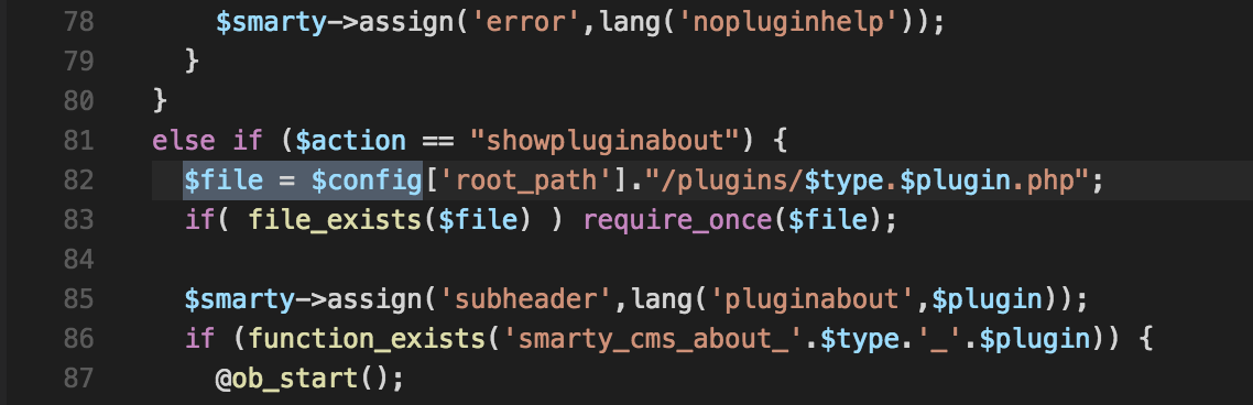 CMSMadeSimple listtags.php